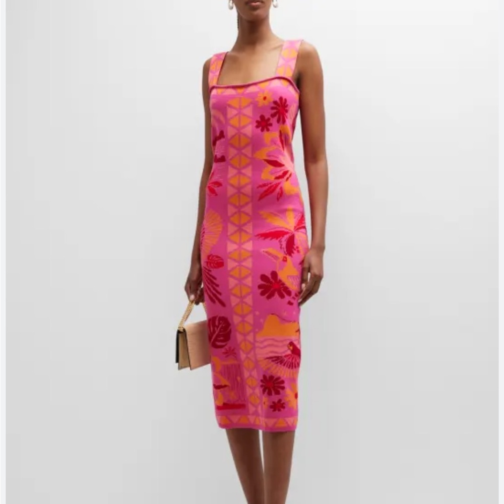 FARM RIO KNIT DRESS